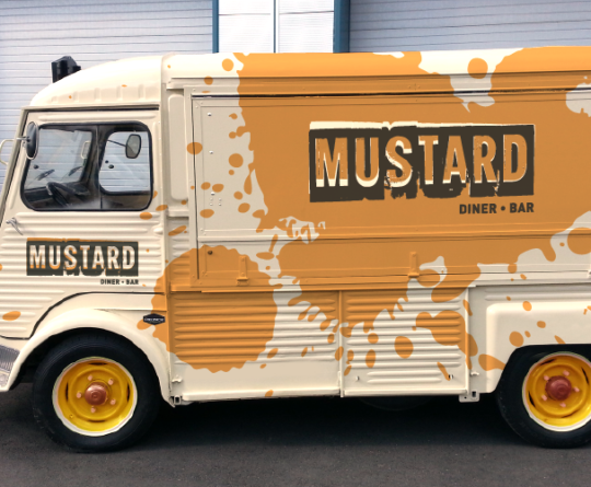 Mustard-H-Van Branded